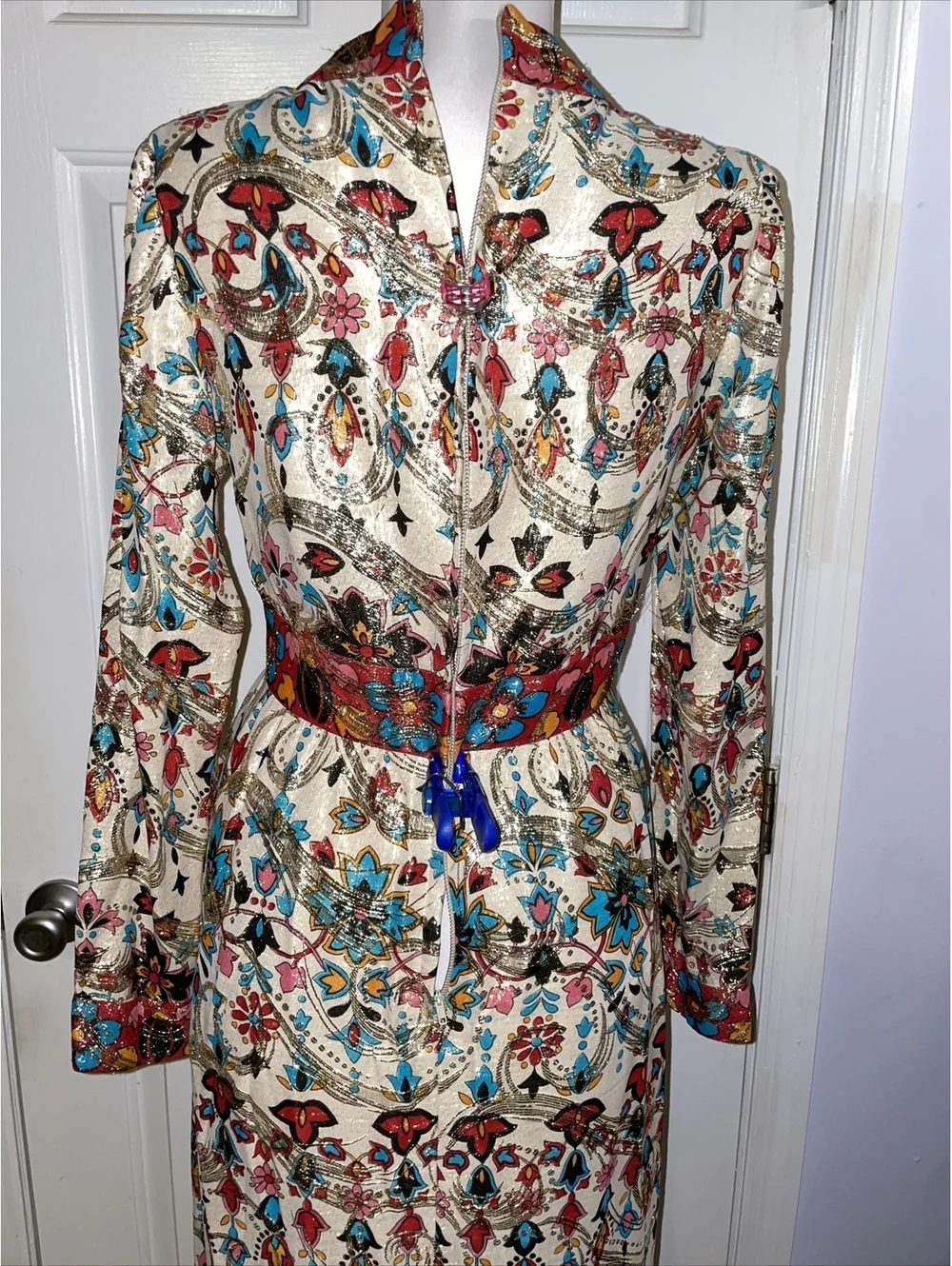 Jerry Marsh For Mardi Gras Vintage Dress *READ*